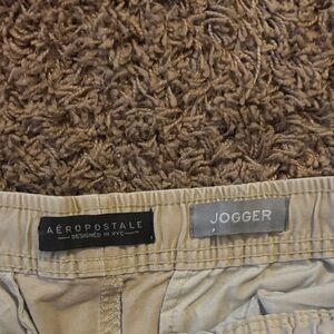 Aeropostale Men's Light Tan Joggers